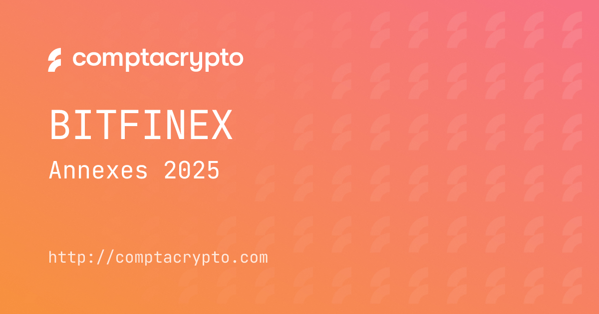 Bitfinex 2025 : maîtriser vos annexes fiscales et formulaires français