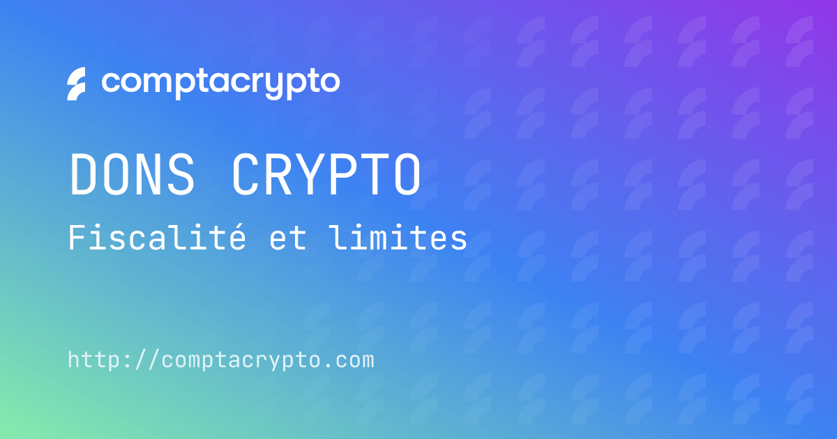 Dons de cryptomonnaies : atouts fiscaux et limites