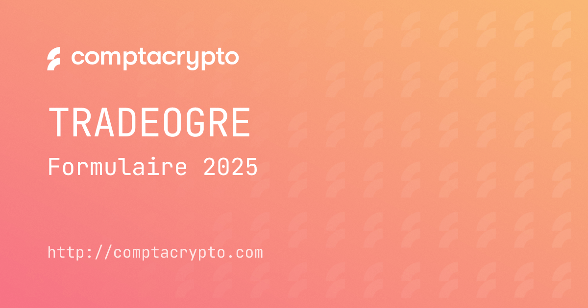 TradeOgre : guide formulaire fiscal 2025