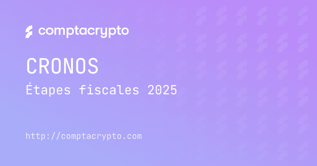 Cronos CRO : étapes de déclaration fiscale 2025