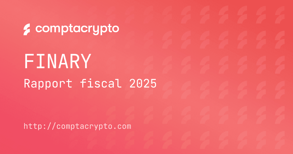 Patrimoine Finary : rapport fiscal 2025 pour vos crypto-actifs