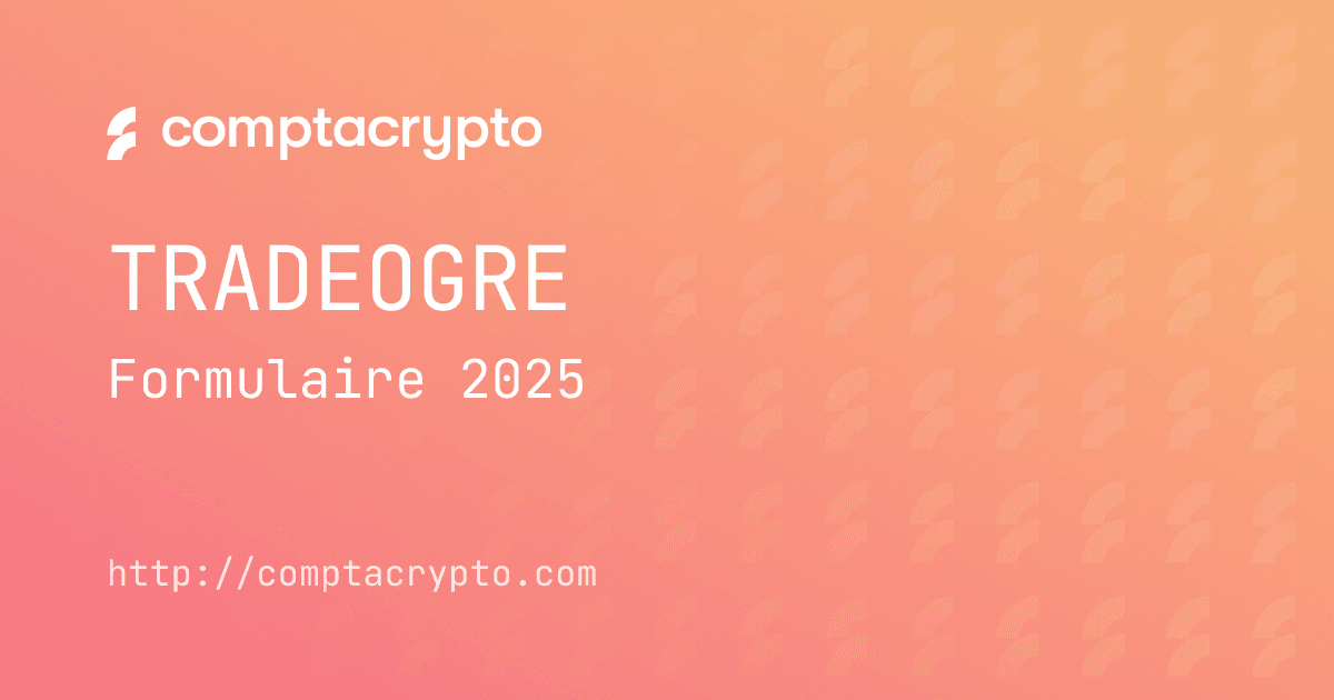 TradeOgre : guide formulaire fiscal 2025